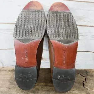 Florsheim Mens Loafer Size 9.5 Kiltie Tassel Learher Woven Cushioned Non Slip Florsheim Mens Loafer Size 9.5 Kiltie Tassel Learher Woven  main image 4